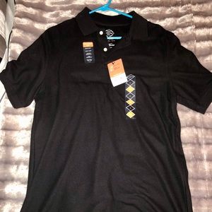 Black St. John’s Bay Polo (Men’s Small)